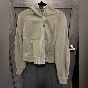 Lululemon full zip Scuba hoodie